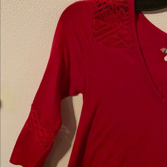 Juniors 3/4 sleeve shirt - Picture 2 of 3